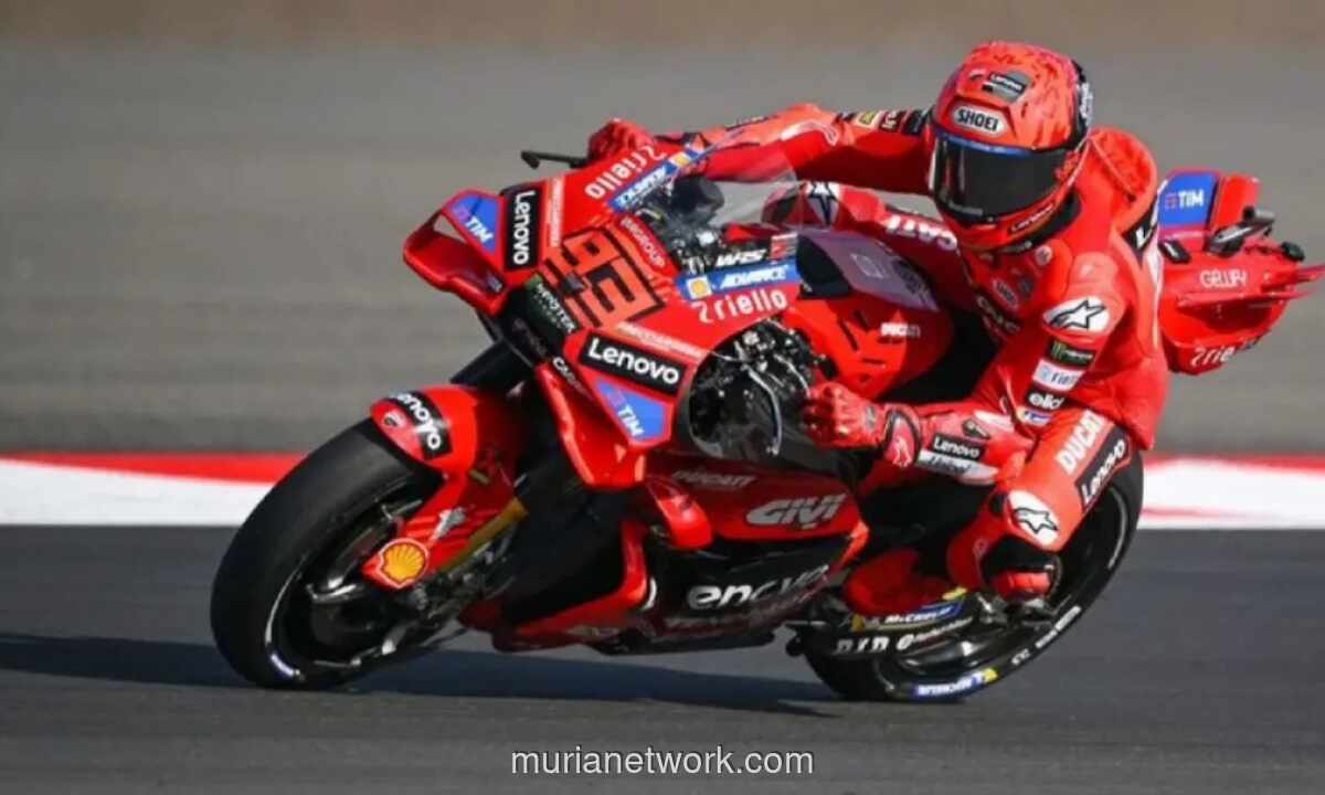 Marc Marquez Menangi Sprint Race MotoGP Brasil 2026 dengan Selisih Tipis