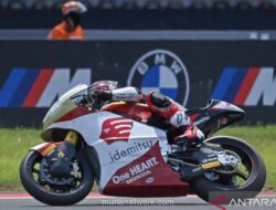 Mario Aji Gagal Finis, Senna Agius Juarai Moto2 GP Amerika Serikat 2026