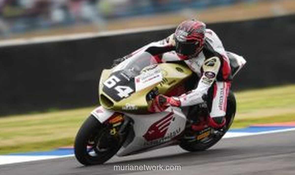 Mario Suryo Aji Peringkat Ketiga di Latihan Bebas Moto2 Brasil