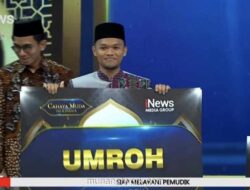 Sulthon Raih Juara 1 Cahaya Muda Indonesia, Bawa Pulang Rp40 Juta dan Paket Umrah