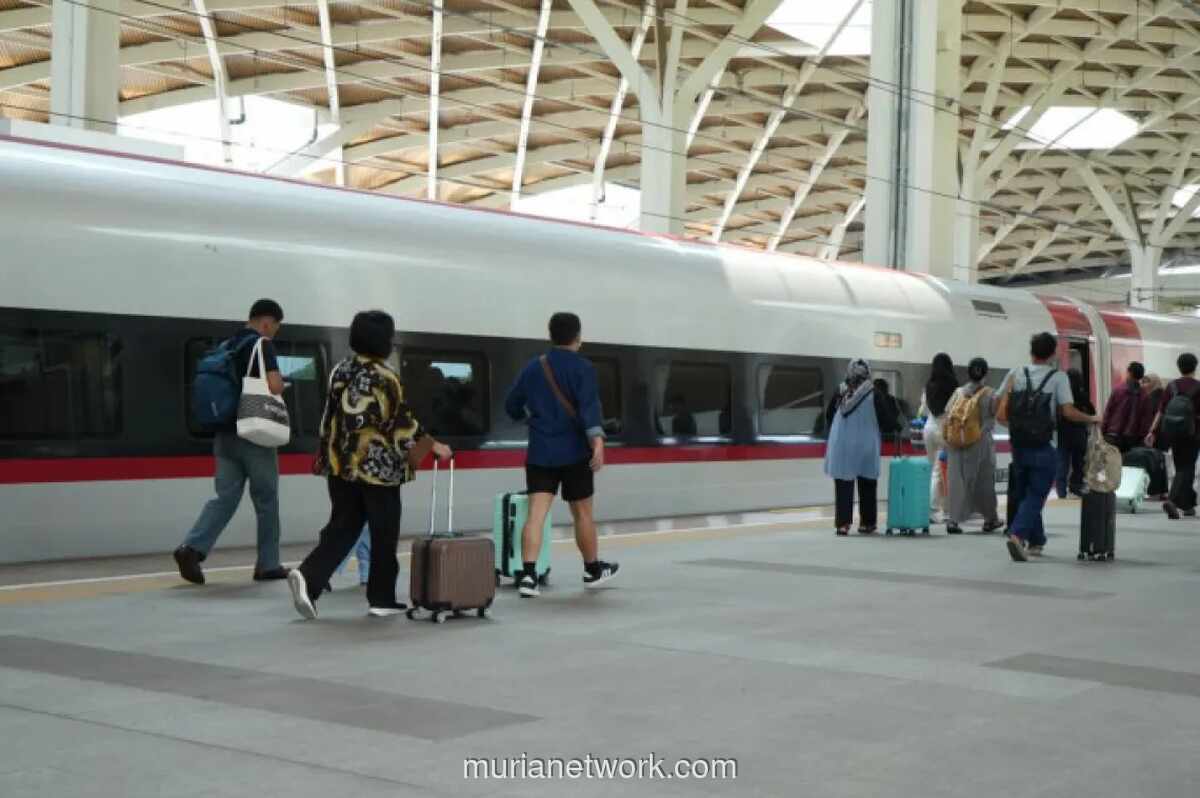 KCIC Siapkan Diskon Tiket Whoosh Hingga Rp100 Ribu untuk Mudik Lebaran