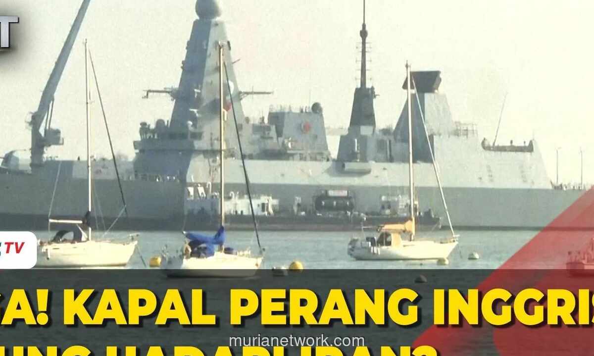 Inggris Kerahkan Kapal Perang HMS Dragon ke Siprus Antisipasi Ketegangan Iran-AS-Israel