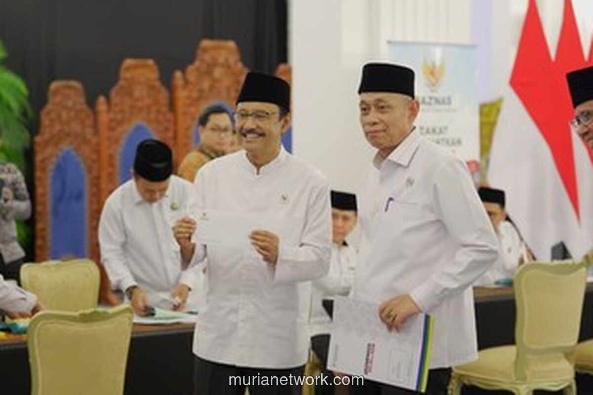 Presiden Prabowo dan Sejumlah Menteri Tunaikan Zakat di BAZNAS Sebelum Sidang Kabinet