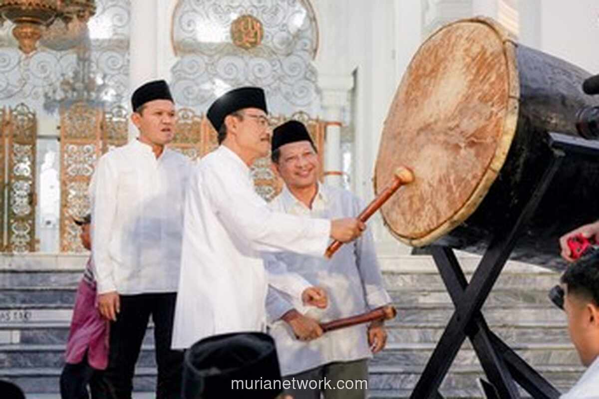 Menteri dan Ribuan Warga Buka Puasa Bersama di Masjid Raya Baiturrahman yang Baru Ditetapkan sebagai Cagar Budaya