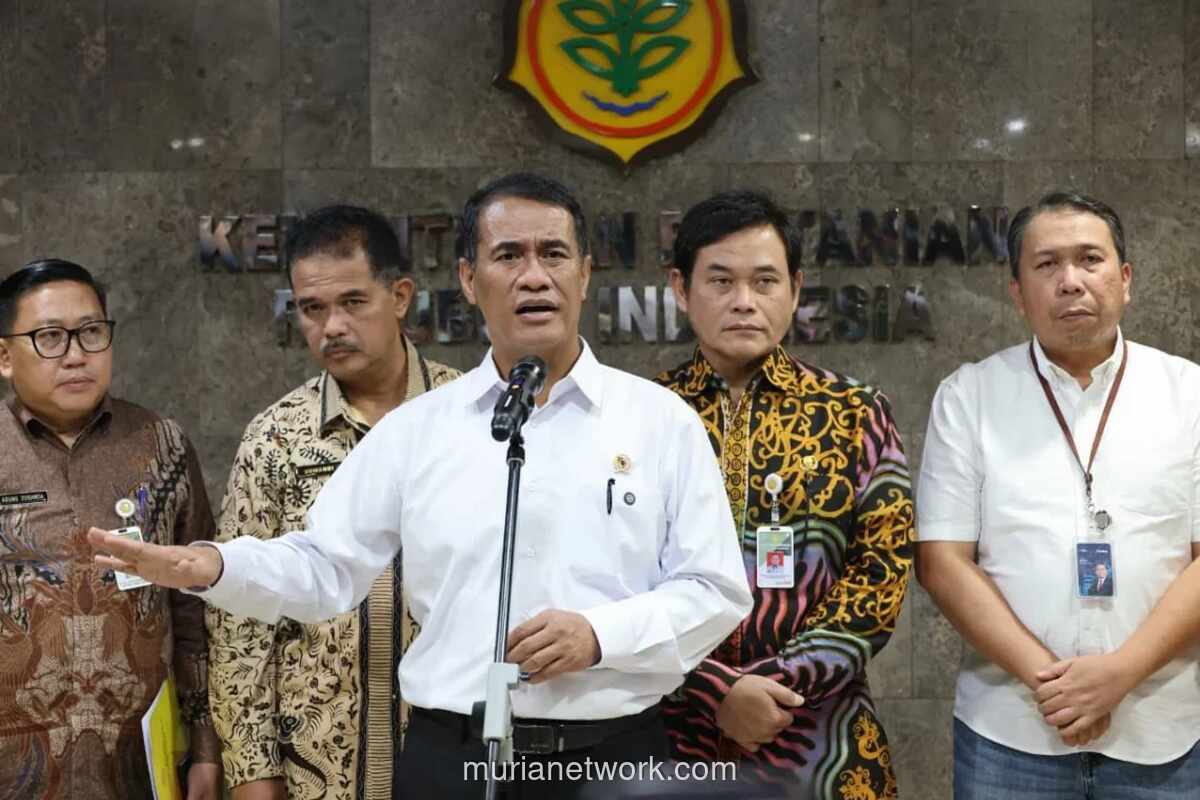 Mentan Pastikan Stok Beras Nasional Aman untuk 10,8 Bulan ke Depan