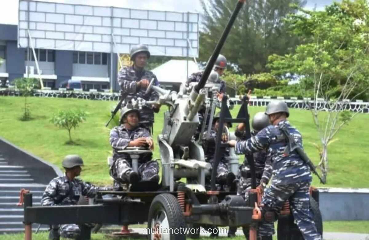 TNI AL Gelar Latihan Tempur Pertahanan Udara di Perbatasan Kalimantan Utara