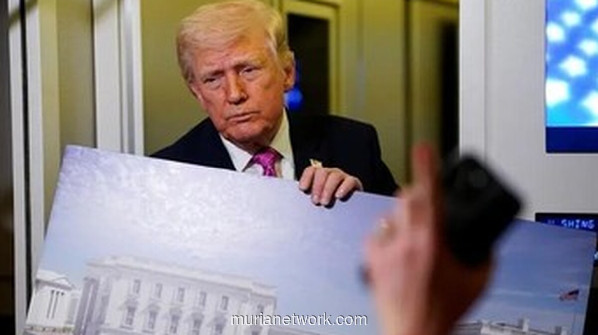 Trump Umumkan Militer AS Bangun Kompleks Bawah Tanah di Bawah Ballroom Gedung Putih