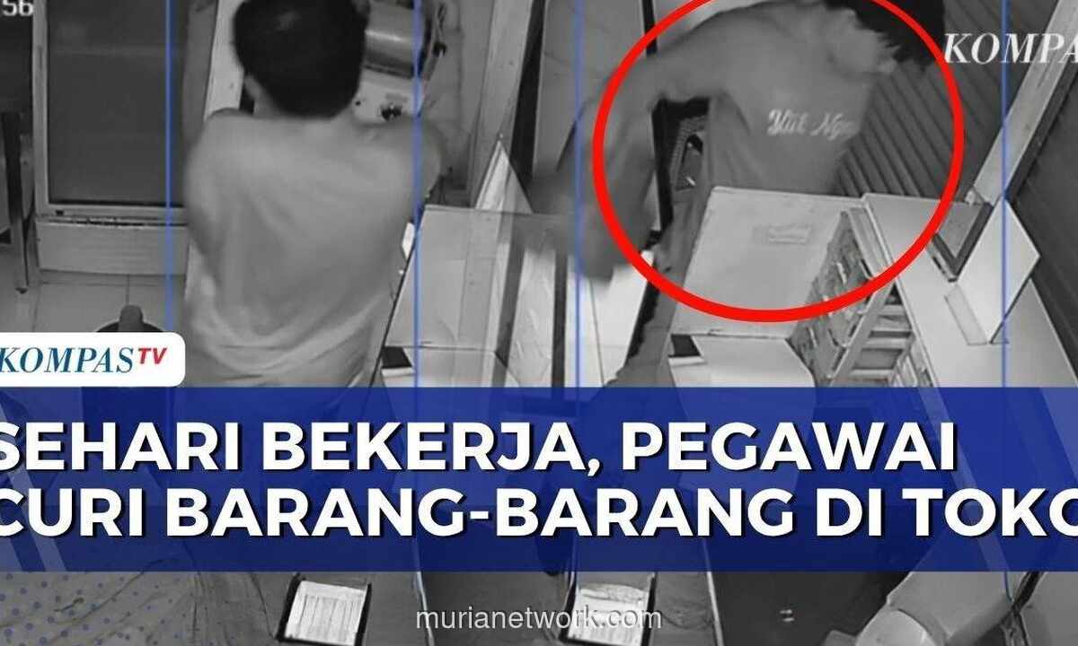 Karyawan Baru di Surabaya Curi Barang Toko Donat Belum Sehari Bekerja