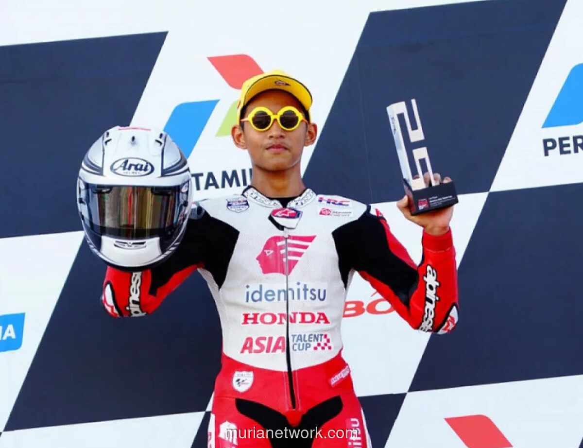 Veda Ega Pratama Bidik Posisi Kedua di Moto3 AS Usai Sejarah Podium di Brasil