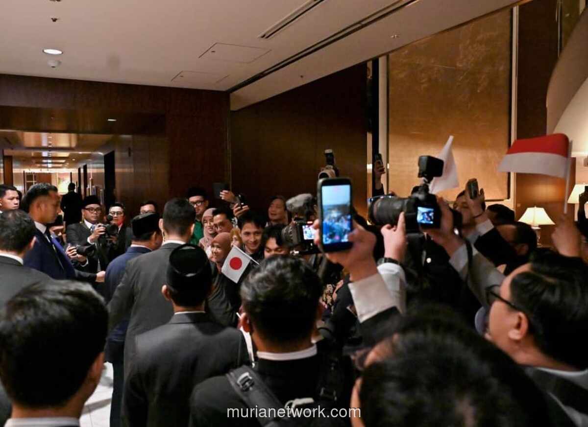 Presiden Prabowo Sambut Hangat Diaspora Indonesia di Tokyo