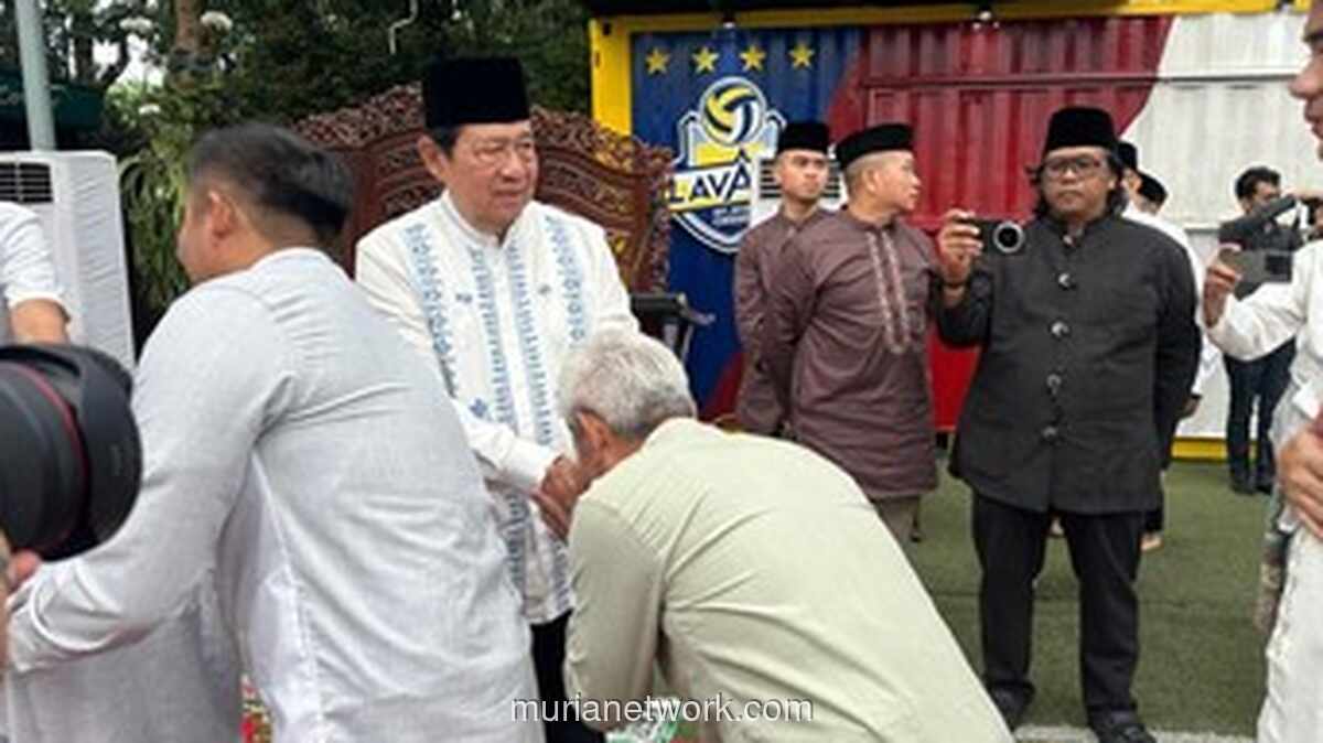 SBY Gelar Halalbihalal di Cikeas, Dihadiri Sejumlah Tokoh Politik
