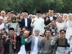 Prabowo Salat Id dan Tinjau Huntara Aceh, Klaim Pemulihan Bencana Capai 100 Persen