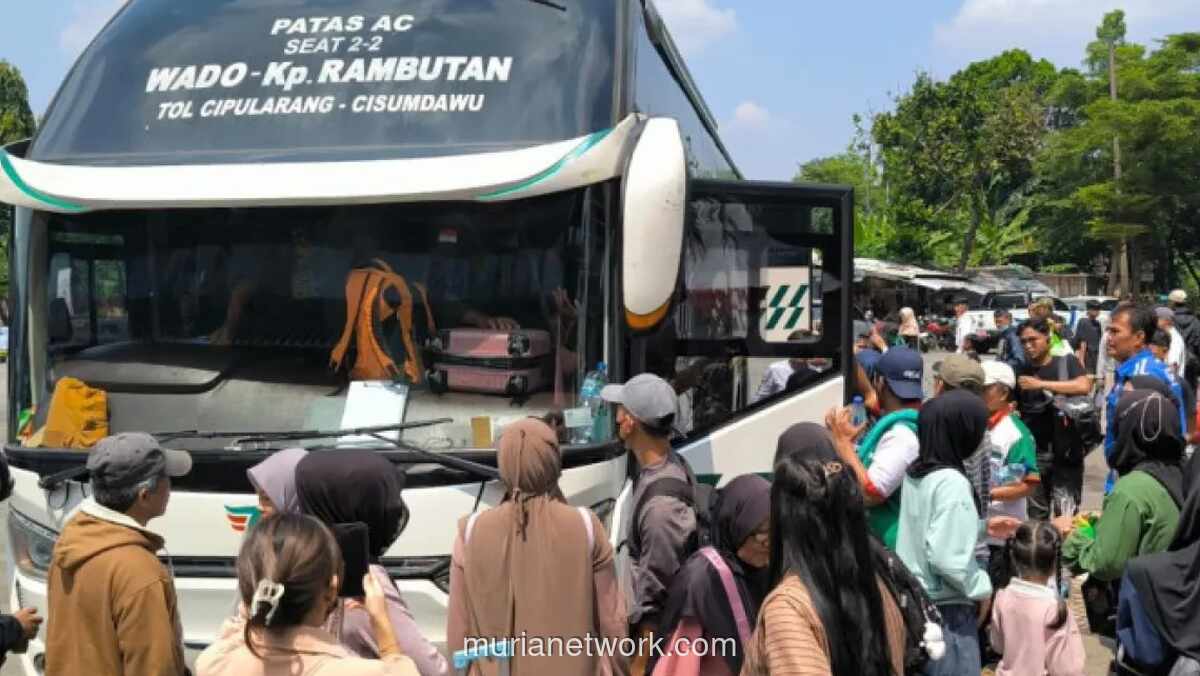 Gelombang Pemudik di Terminal Kampung Rambutan Surut 35% pada H-2 Lebaran
