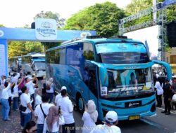Program Mudik Gratis Pemerintah Berangkatkan 500 Pemudik dari Jakarta