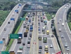 Lalu Lintas Tol MBZ Meningkat 75% Saat Gelombang Mudik Lebaran