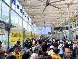 Arus Mudik Lebaran di Stasiun Jakarta Capai 52 Ribu Penumpang per Hari