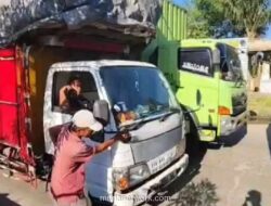 Antrean Truk Logistik dan Pemudik Mulai Padati Pelabuhan Ciwandan Jelang Lebaran