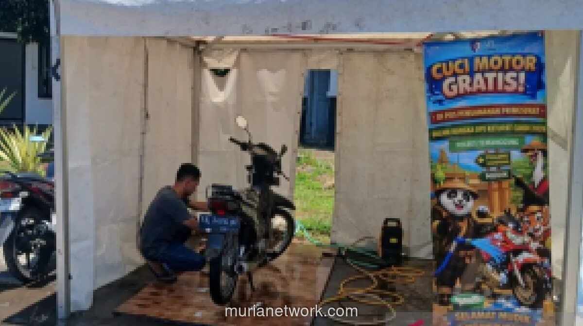 Polres Temanggung Sediakan Kopi Khas, Cukur Gratis, dan Cuci Motor untuk Pemudik