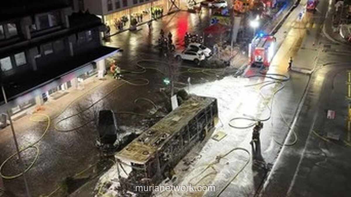 Enam Tewas dalam Kebakaran Bus di Swiss, Polisi Duga Aksi Sengaja