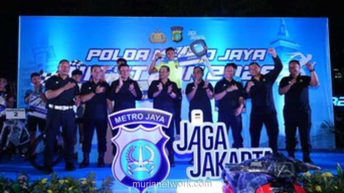 Polda Metro Jaya Gelar Night Run Ops Ketupat 2026, Diikuti 195 Pelari