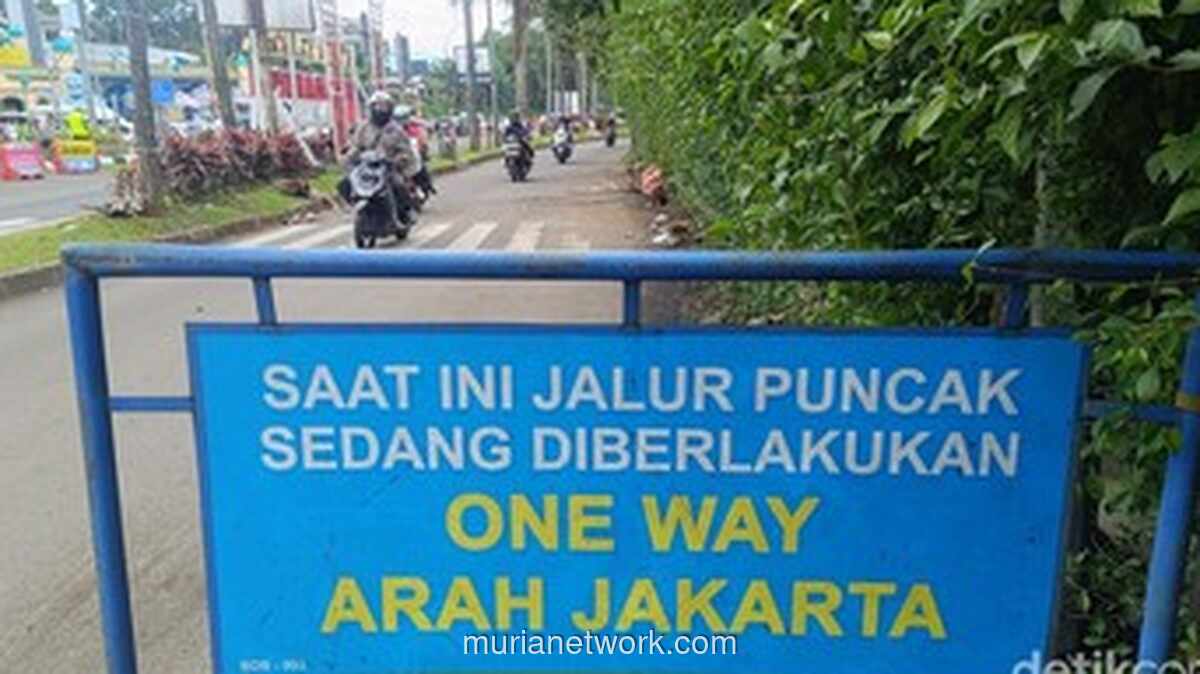 Polisi Terapkan Sistem Satu Arah di Puncak Bogor, Arus Kendaraan Turun 25%