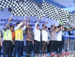 Rekayasa Lalu Lintas One Way Nasional Dimulai di Tol Kalikangkung untuk Arus Balik Lebaran