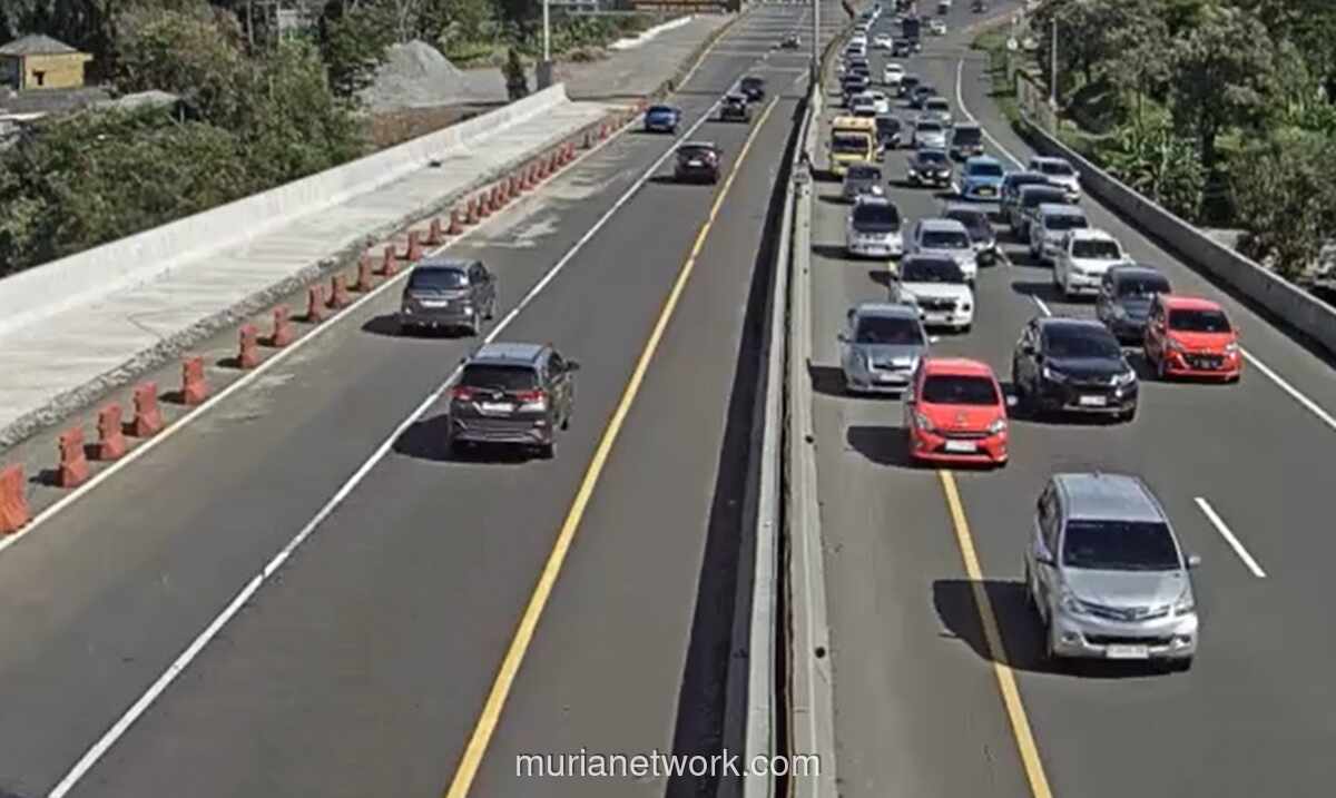 Rekayasa Lalu Lintas Satu Arah Diberlakukan di Tol Jagorawi Menuju Puncak