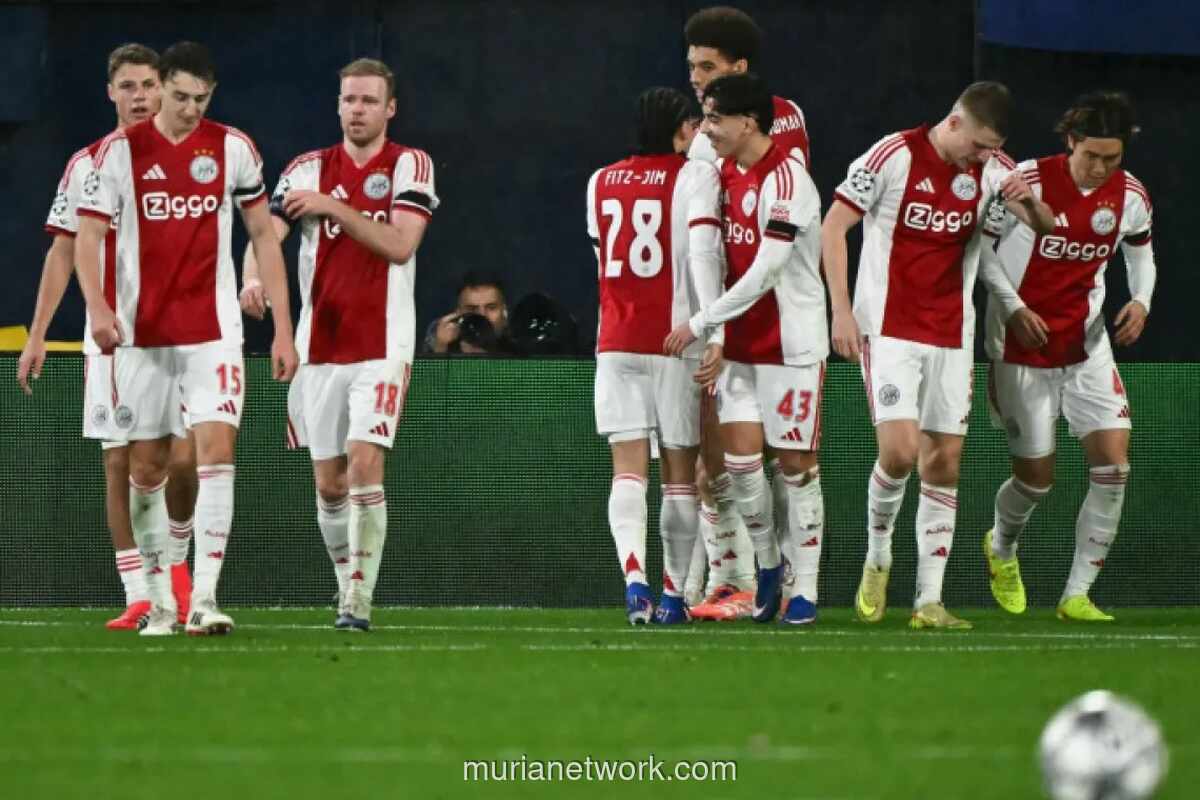 Ajax Amsterdam Tumbang 1-3 dari Groningen di Eredivisie