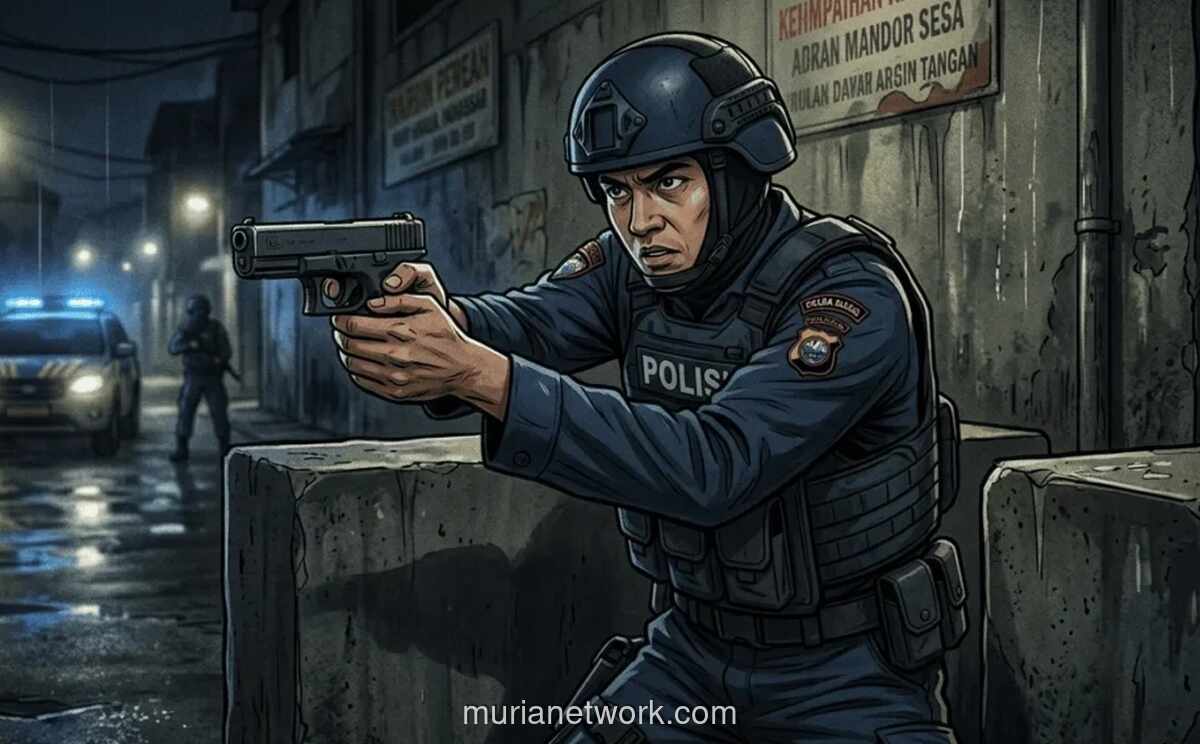 Remaja Tewas Tertembak Aparat Saat Pembubaran Perang-perangan di Makassar