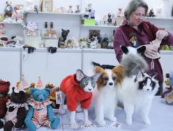 Pameran Boneka di St. Petersburg Pikat Ratusan Perajin dan Pengunjung