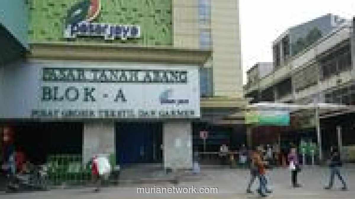 Pasar Tanah Abang Blok A Tutup Sementara untuk Libur Lebaran 2026