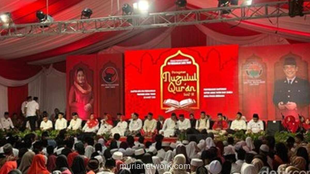 PDIP Jatim Gelar Santunan untuk 550 Anak Yatim dan Janda di Momen Nuzulul Quran