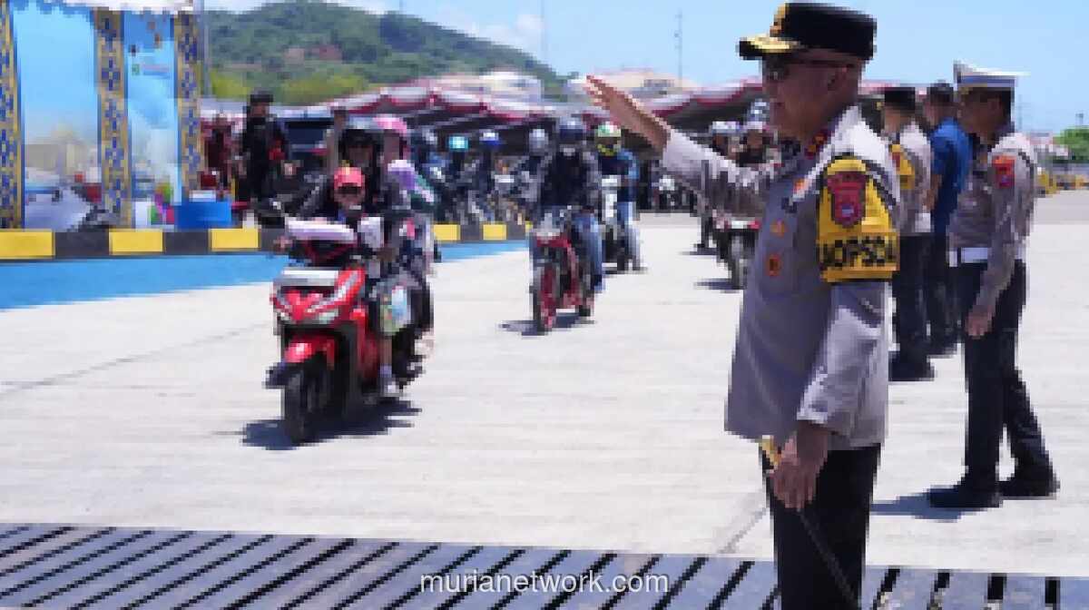Antrean Motor Padati Pelabuhan Ciwandan, Merak dan Bakauheni Masih Lengang