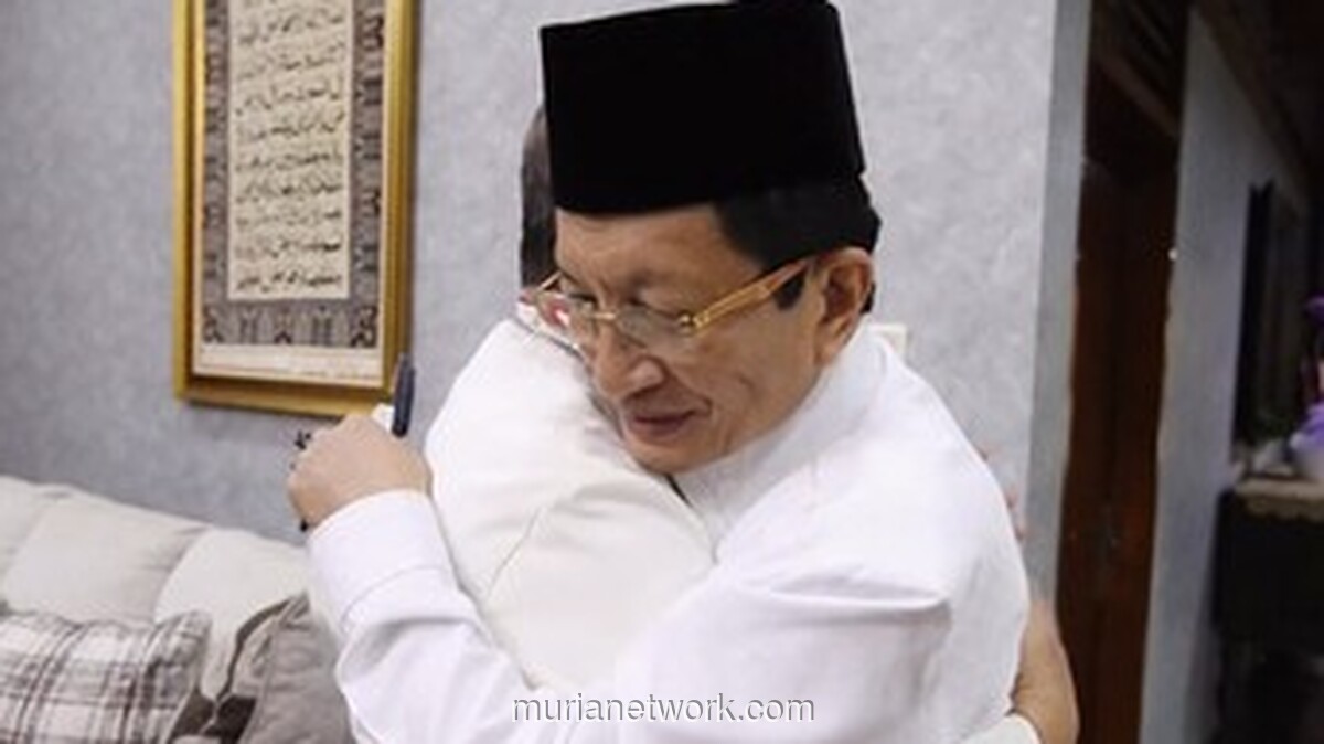 Kardinal Suharyo Sampaikan Selamat Idulfitri kepada Sahabat, Menag Nasaruddin Umar