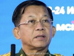 Junta Myanmar Nominasikan Min Aung Hlaing Jadi Calon Wakil Presiden
