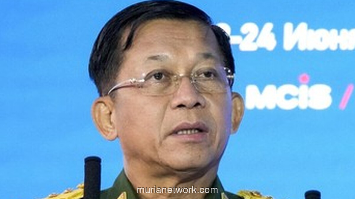 Junta Myanmar Nominasikan Min Aung Hlaing Jadi Calon Wakil Presiden
