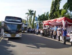 Pemkot Cilegon Memberangkatkan 2.000 Pemudik Gratis dengan Sistem Tiket Digital