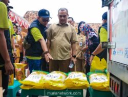 Gubernur Jateng Tinjau Gerakan Pangan Murah di Grobogan Jelang Lebaran 2026