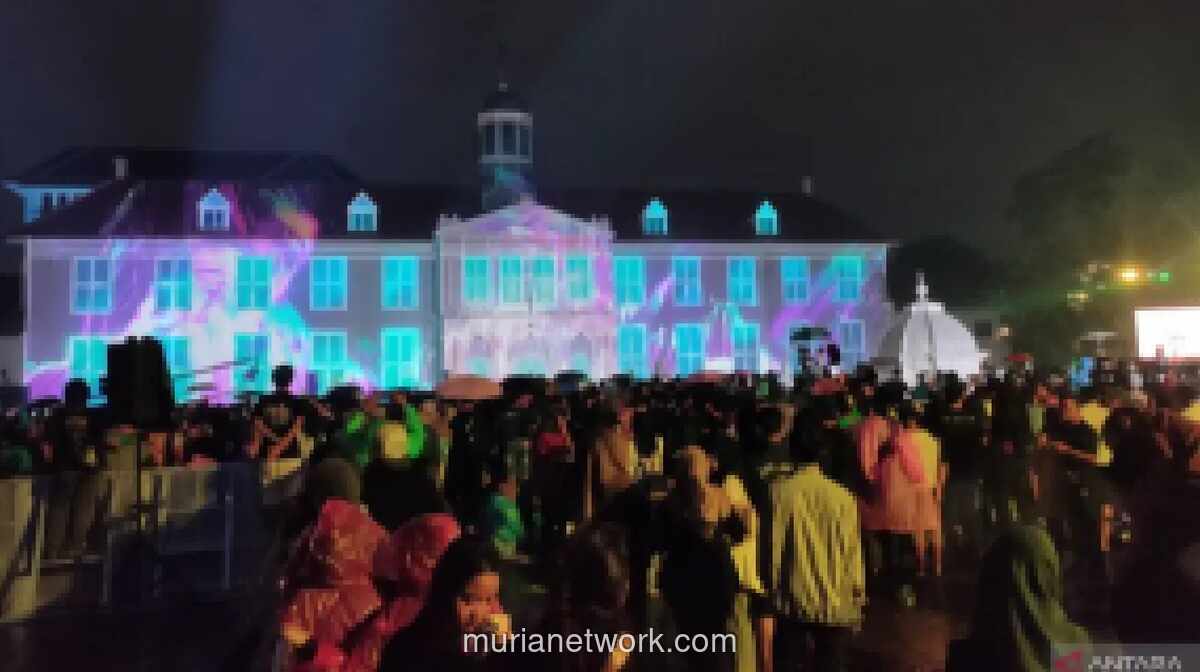 Kawasan Kota Tua Jakarta Catat 23 Ribu Pengunjung di Puncak Libur Lebaran
