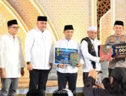 Polres Bogor Wakafkan 2.000 Al-Quran di Acara Nuzulul Quran