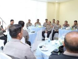Kapolda Sumsel Gelar Coffee Morning untuk Evaluasi Kinerja Pejabat Utama