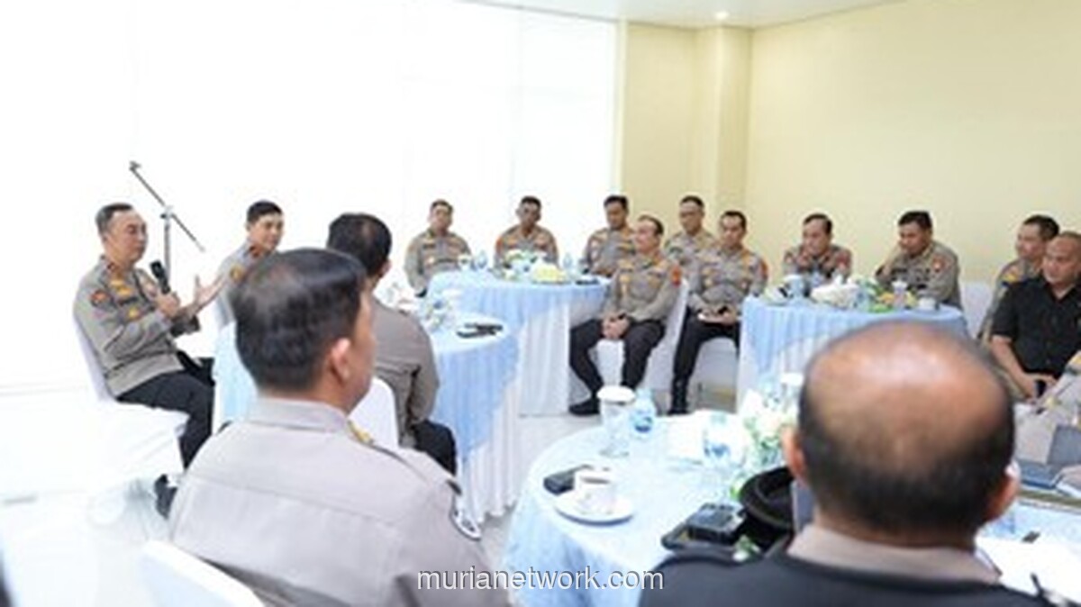 Kapolda Sumsel Gelar Coffee Morning untuk Evaluasi Kinerja Pejabat Utama