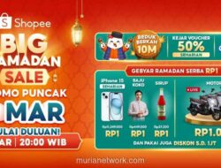Shopee Gelar Big Ramadan Sale 2026 dengan Diskon hingga 20% dan Hadiah Mobil Rp1.000