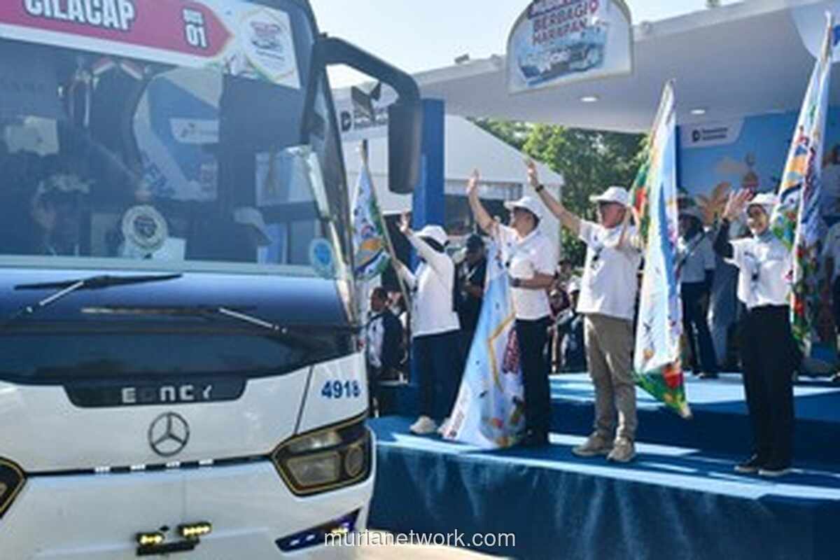 Pertamina Berangkatkan Lebih dari 5.000 Pemudik dengan 153 Bus di TMII