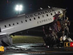 Dua Pilot Tewas, Puluhan Luka dalam Kecelakaan Pesawat Air Canada dengan Truk Pemadam di Bandara LaGuardia
