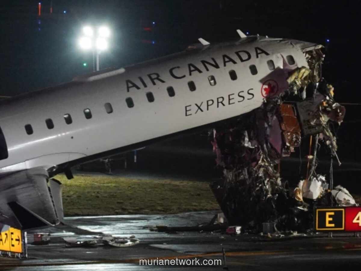 Dua Pilot Tewas, Puluhan Luka dalam Kecelakaan Pesawat Air Canada dengan Truk Pemadam di Bandara LaGuardia
