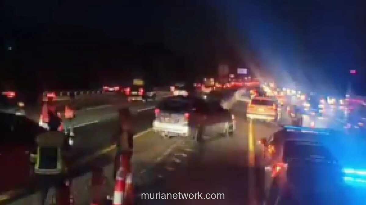 Rekayasa Lalu Lintas Contraflow Berlaku di Tol Jakarta-Cikampek Antisipasi Arus Mudik