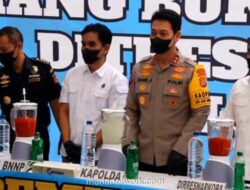 Polda Bali Musnahkan Narkoba Senilai Rp20 Miliar, Selamatkan 39 Ribu Potensi Pengguna