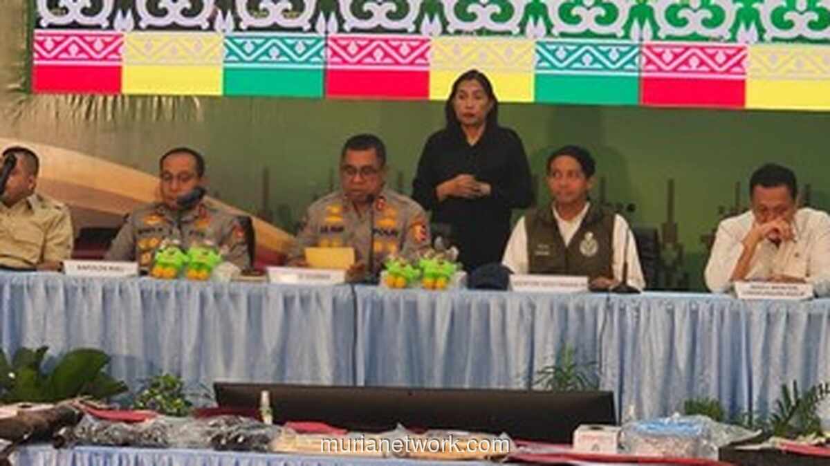 Polisi Amankan 15 Tersangka Pembunuhan Gajah Sumatera di Konsesi RAPP