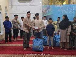 Polri dan Jurnalis Bagikan 100 Paket Sembako untuk Anak Yatim dan Dhuafa di Jakarta Barat
